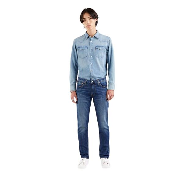 Levi 511 Slim Fit Medium Wash Blue Levi's Flex Jeans 5-Pocket Zip Fly 30 / 32 - Picture 1 of 15